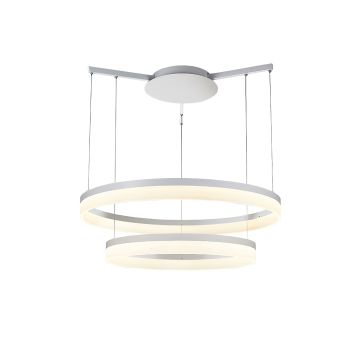 AZzardo ZOLA 7105-2PL-8060 lampa wisząca 1x32W/LED + 1x24W/LED 