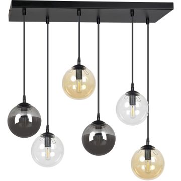 Emibig COSMO 6 BL MIX1 714/6M1 lampa wisząca 6x10W/E14 IP20