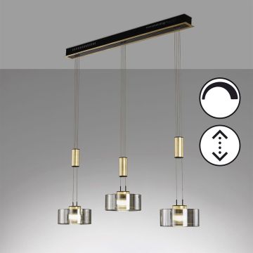 Fischer&Honsel Lavin 61016 lampa wisząca 3x9W/LED 2700K IP20