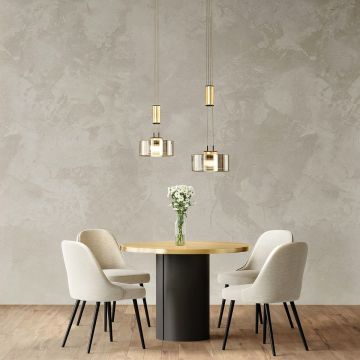 Fischer&Honsel Lavin 61058 lampa wisząca 2x9W/LED 2700K IP20