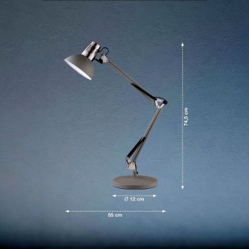 Fischer&Honsel Pit 98271 lampka biurkowa 1x40W/E27  IP20