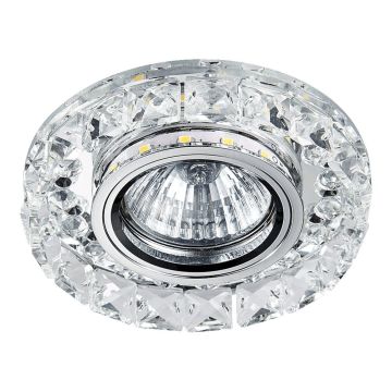 Prezent ELEGANT DOUBLE LIGHT 71074 downlight 1x50W/GU10|1x3W/LED 380lm IP20