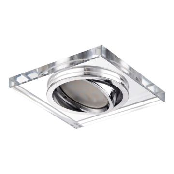 Prezent ELEGANT GLASS MOVABLE 71053 downlight 1x50W/GU10 IP20