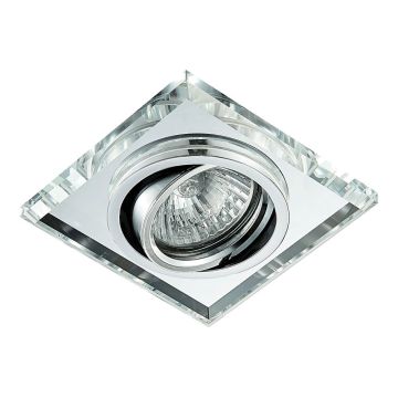 Prezent ELEGANT GLASS MOVABLE 71063 downlight 1x50W/GU10 IP20