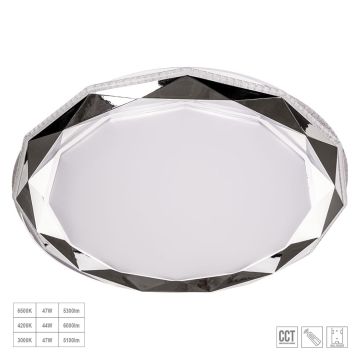 Prezent ZAO 71336 plafon sufitowy 1x47W/LED 3550lm IP20