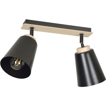 Emibig ATLAS 2 BLACK 725/2 lampa sufitowa 2x15W/E27 IP20
