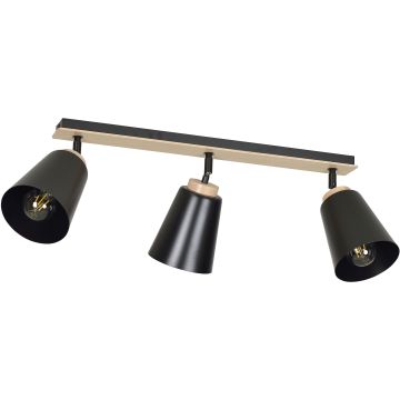 Emibig ATLAS 3 BLACK 725/3 lampa sufitowa 3x15W/E27 IP20