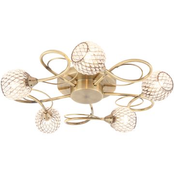 Endon AHERNE 73757 lampa sufitowa 5x33W/G9  