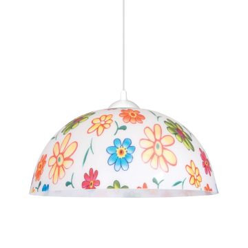 Prezent FLOWERS 74202 lampa wisząca 1x60W/E27 IP20