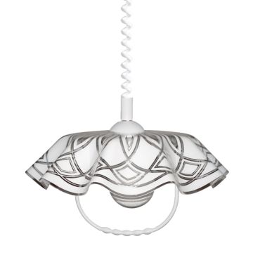 Prezent LYRA ACRYL I. 74197 B05 lampa wisząca 1x60W/E27 IP20