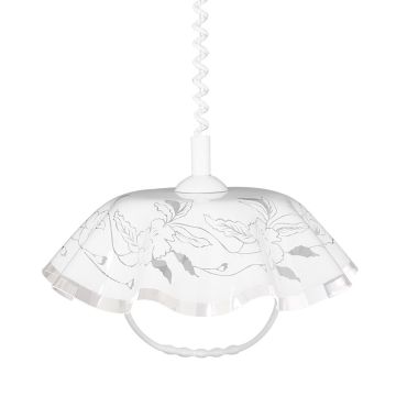 Prezent LYRA ACRYL I. 74197 B09 lampa wisząca 1x60W/E27 IP20
