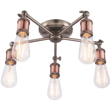 Endon HAL 76336 lampa sufitowa 5x40W/E27  