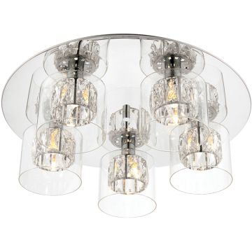 Endon VERINA 76517 plafon sufitowy 5x28W/G9  