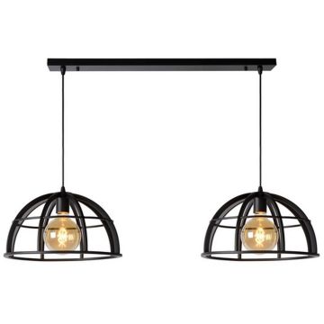 Lucide DIKRA 76464/02/30 lampa wisząca 2x60w/e27   ip20