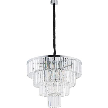 Nowodvorski CRISTAL 7615 lampa wisząca 12x40W/E14 IP20 