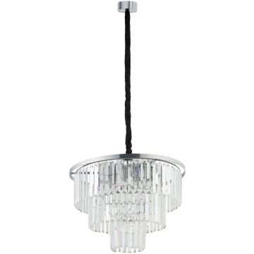Nowodvorski CRISTAL 7617 lampa wisząca 9x40W/E14 IP20 
