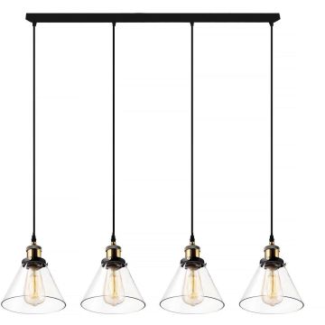 Altavola Design NEW YORK LOFT LA034/CL4 lampa wisząca 4x40W/E27   IP20