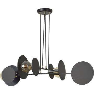 Emibig IDEA 4 BLACK 792/4 lampa wisząca 4x15W/E27 IP20