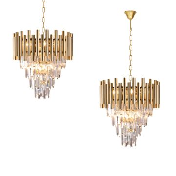 Milagro MADISON ML5992 lampa wisząca 9x40W/E14 IP20 