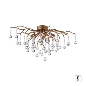 Paul Neuhaus ICICLE 8090-11 lampa sufitowa 4x40W/G9 230V IP20