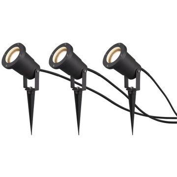 Trio UBANGI 800260342 reflektor ogrodowy 3x28w/gu10   ip65