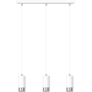 Emibig FUMIKO 3 WH/CHROME 814/3 lampa wisząca 3x30W/GU10 IP20