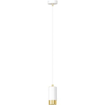 Emibig FUMIKO 1 WH/GOLD 815/1 lampa wisząca 1x30W/GU10 IP20