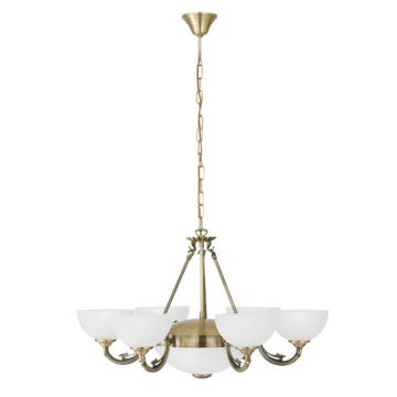 Eglo SAVOY 82749 żyrandol 6xE14/40W + 2xE27/60W 