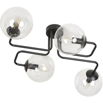 Emibig BRENDI 4 BL TRANSPARENT 831/4 lampa sufitowa 4x10W/E14 IP20