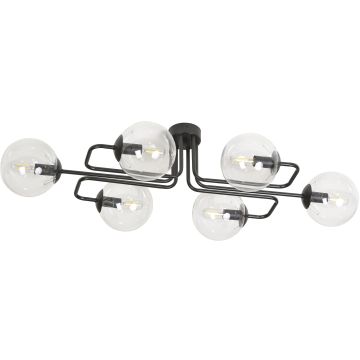 Emibig BRENDI 6A BL TRANSPARENT 831/6A lampa sufitowa 6x10W/E14 IP20