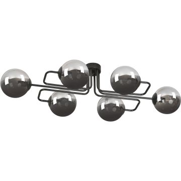 Emibig BRENDI 6A BL GRAFIT 832/6A lampa sufitowa 6x10W/E14 IP20