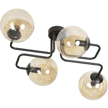 Emibig BRENDI 4 BL MIODOWY 833/4 lampa sufitowa 4x10W/E14 IP20