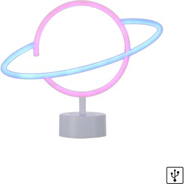 Paul Neuhaus NEON-SATURN 85029-70 lampka stołowa 1x1W/LED   ip20