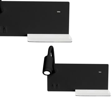 Milagro SHELF ML6344 kinkiet 4w. 5W. 2W IP20 4000K