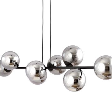 Emibig ROSSI 8 BL GRAFIT 875/8 lampa wisząca 8x10W/E14 IP20