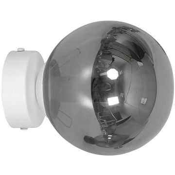 Emibig ROSSI K1 WH GRAFIT 878/K1 kinkiet 1x10W/E14 IP20
