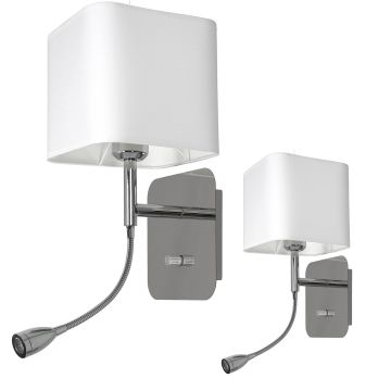 Milagro NAPOLI ML63600 kinkiet 1xE27+ 1W LED IP20 4000K