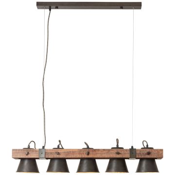 Brilliant Plow 82175/46 lampa wisząca 5x10W/E27 IP20