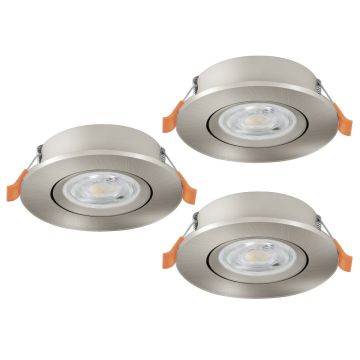 Eglo BARRANCO 902268 downlight wpuszczany 3x4.5W/LED 3X450lm 2700K, 4000K, 6500K IP20