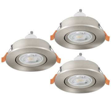 Eglo BARRANCO GU10 902259 downlight wpuszczany 3x4.5W/GU10   IP20