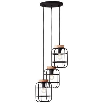 Brilliant Gwen 99255/66 lampa wisząca 3x40W/E27 IP20