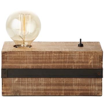 Brilliant Woodhill 93722/76 lampka stołowa 1x30W/E27 IP20