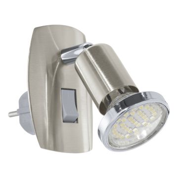 Eglo MINI 4 902364 kinkiet do gniazdka 1x2.8W/GU10   IP20