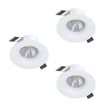 Eglo SALICETO 902277 downlight wpuszczany 3x4.8W/LED 3X450lm 2700K IP20