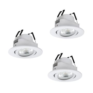 Eglo SALICETO-Z 902286 downlight wpuszczany 3x4.9W/LED 3X490lm 2700-6500K IP20