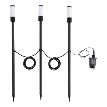 Eglo ZANCARO 902042 reflektor ogrodowy 3x1W/LED 390lm 3000K IP44