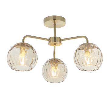 Endon Dimple 91968 lampa sufitowa 3x25W/E14 IP20  