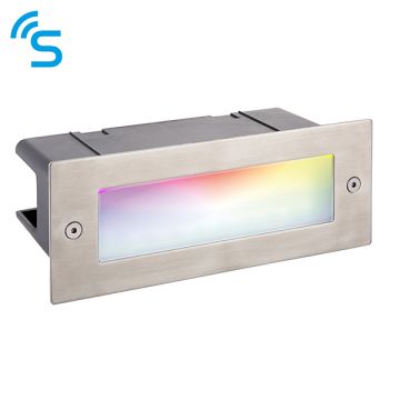 Endon Smart Seina 91962 Lampa schodowa do zabudowy 3.5W/SMD 5050 RGB  IP44