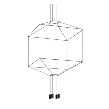 King Home FLUSSO 91906 lampa wisząca 4x3W/G9 3000K IP20