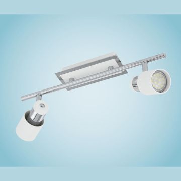 Eglo DAVIDA 92085 reflektorek ścienno-sufitowy 2x5W/GU10 3000K